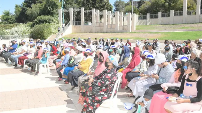 העולים מקהילת המנשה בנוף הגליל