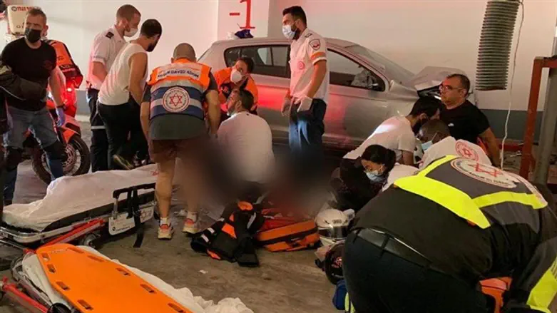 זירת התאונה