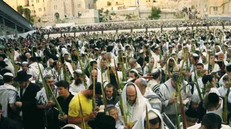 Sukkot at the Kotel