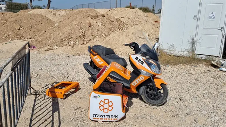 one of the stolen ambucycles