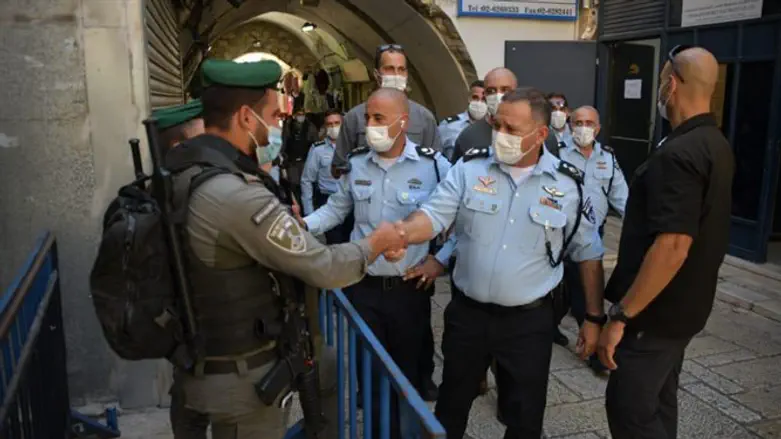 המפכ"ל בעיר העתיקה