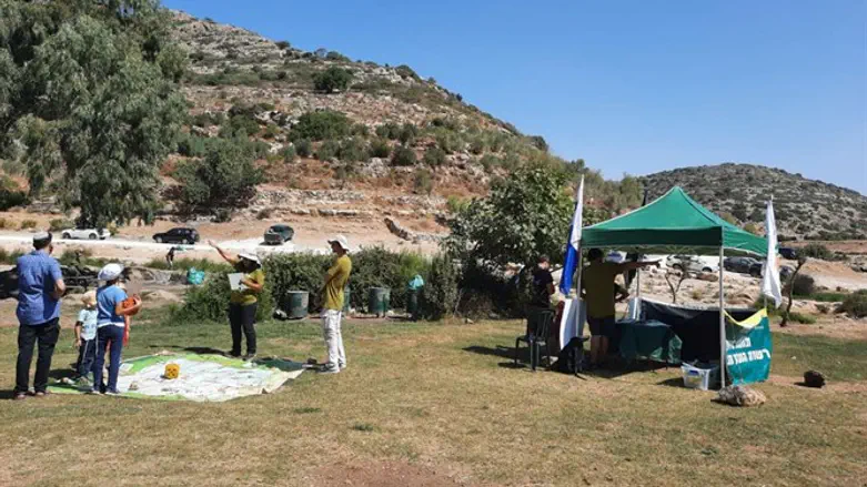 הפעלות באתרי התיירות בשומרון