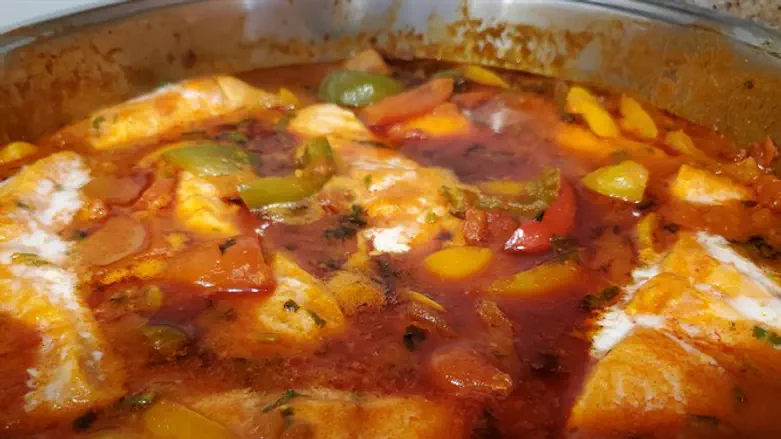 סלמון במטבוחה