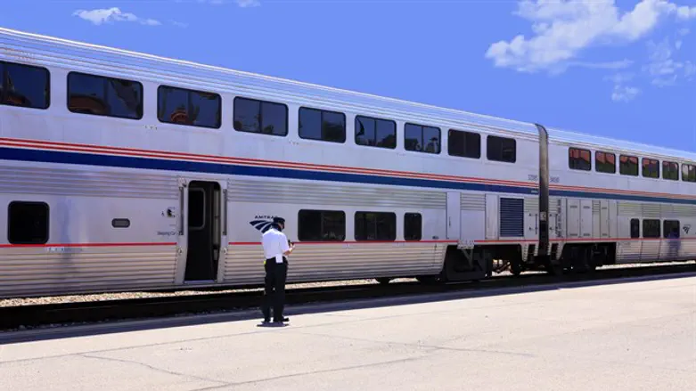 Amtrak train