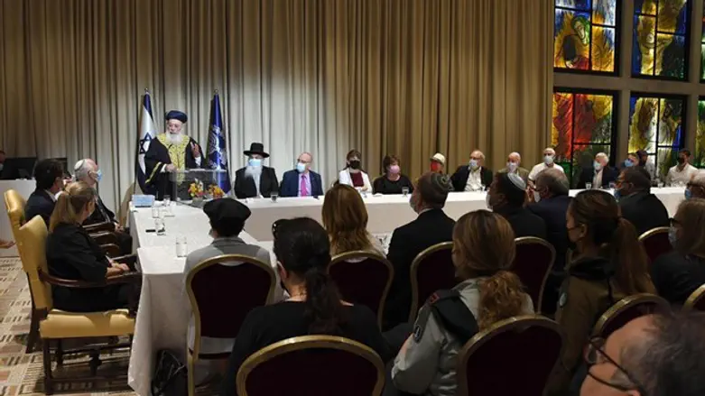 הלימוד בבית הנשיא