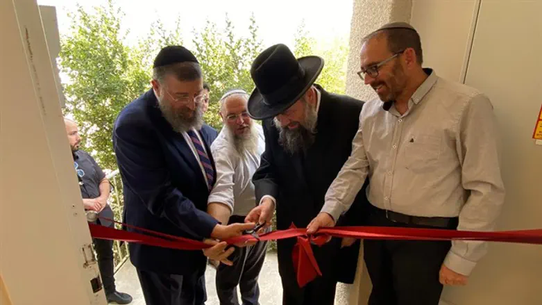 ח"כ בן צור בטקס חנוכת המקווה