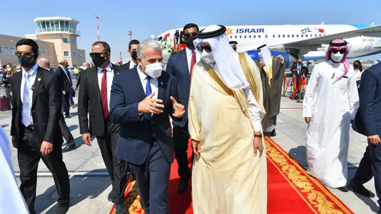 Яир Лапид в Бахрейне