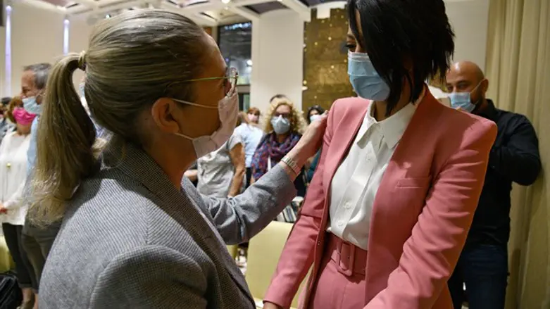 רעיית הנשיא עם שדא סעיד עבד אל