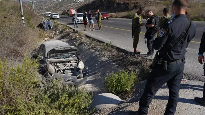 site of the accident