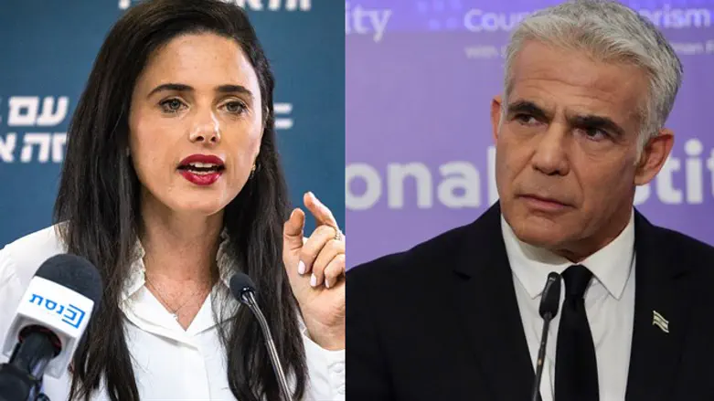 Yair Lapid (r.) & Ayelet Shaked