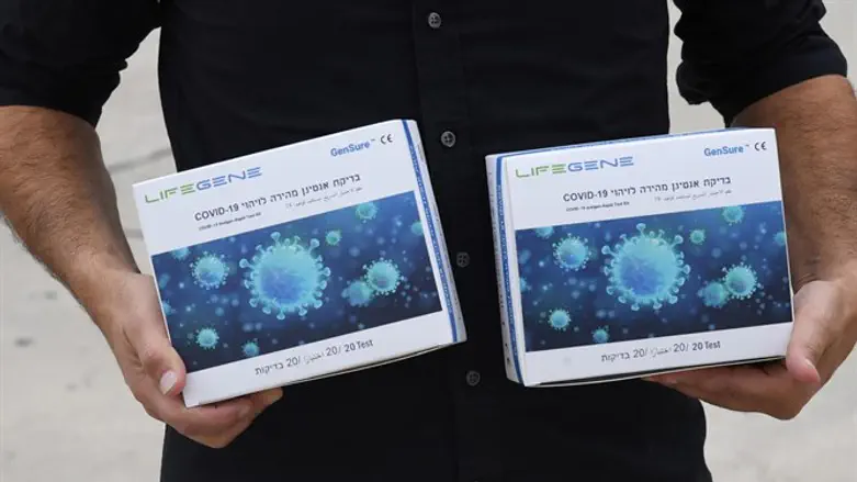 ערכות בדיקת האנטיגן