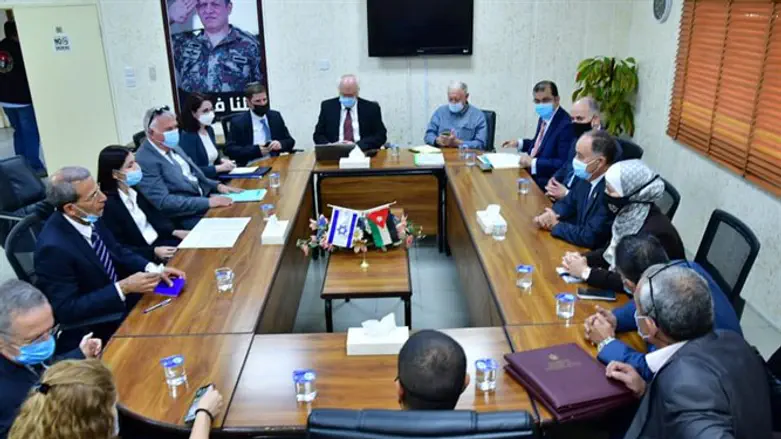 Подписание "водного соглашения" с Иорданией