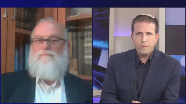 Раввин Моше Бигль и Йони Кемпински