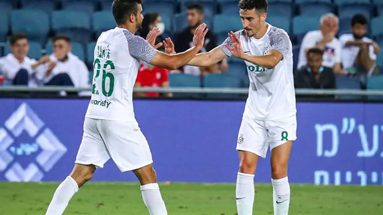 שחקני חיפה חוגגים הערב בטדי