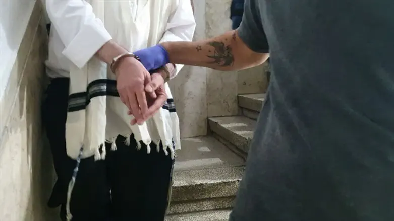 One of the suspects arrested