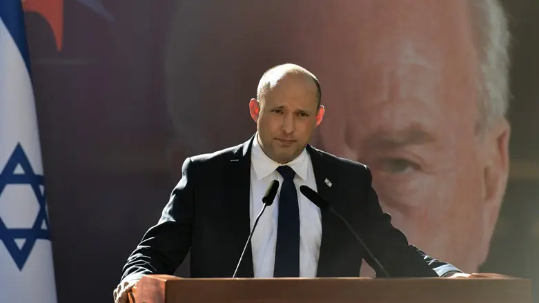 ראש הממשלה בנט באזכרה