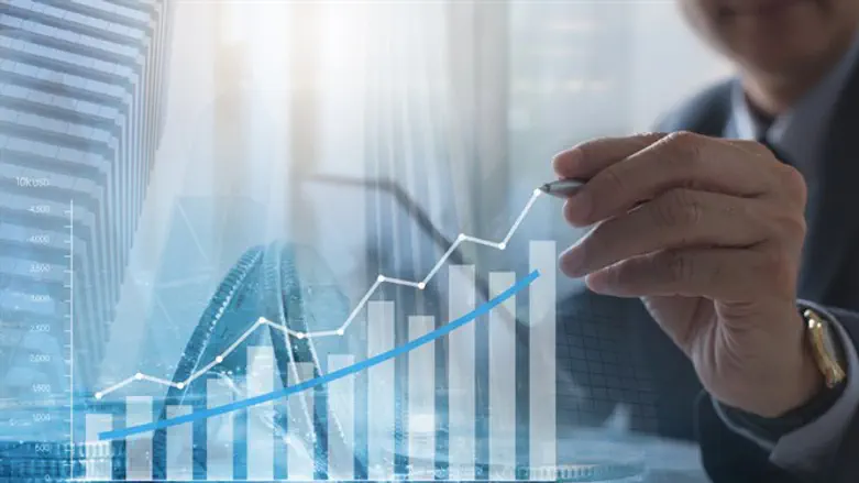 businessman analyzing financial