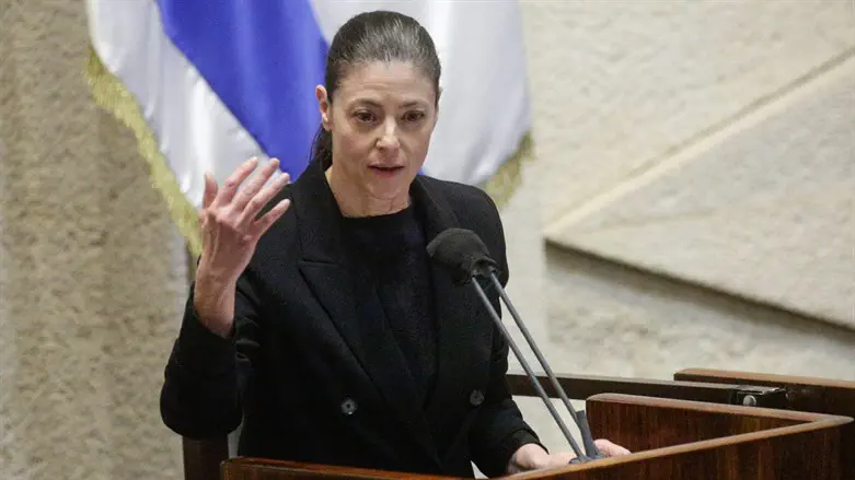 השרה מרב מיכאלי בכנסת