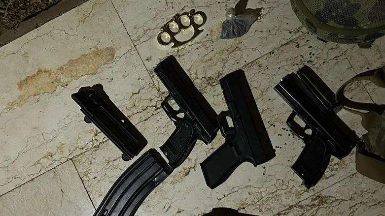 האמל"ח שאותר בחברון