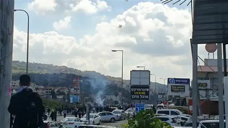 הפגנה באום אל פאחם