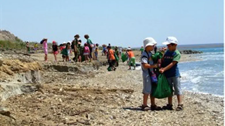 נקיון חופים