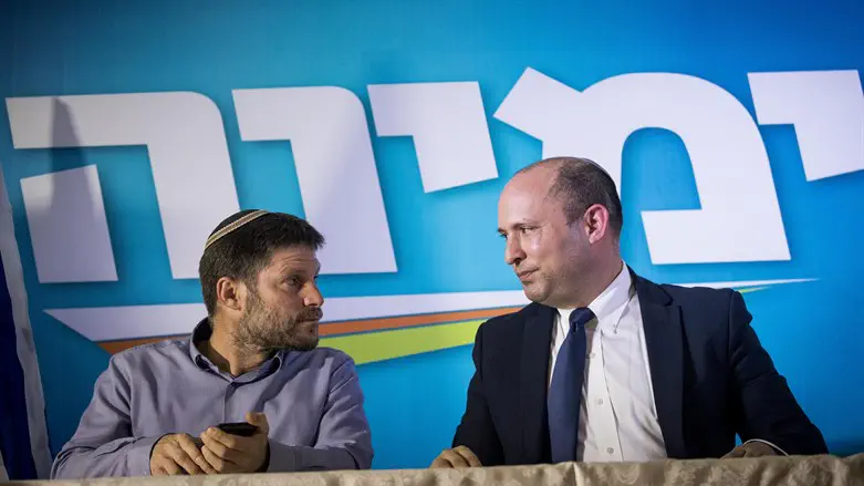 בנט וסמוטריץ' בימים טובים יותר