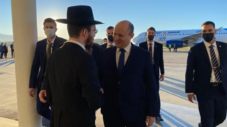 בנט והרב שלום לזר