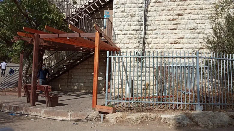 קטע המחלוקת בהיקף הגדר