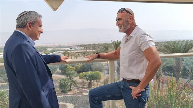 Зеэв Элькин и Давид Эльхаяни