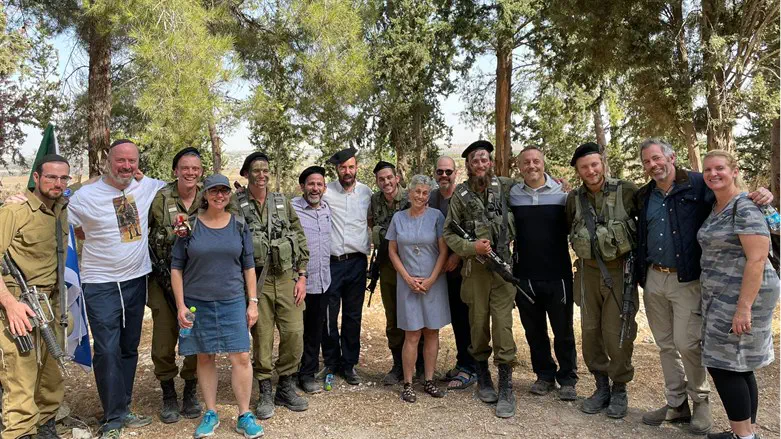 ההורים מארה"ב בסיום מסע הכומתה