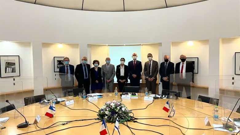 משלחת השופטים מצרפת