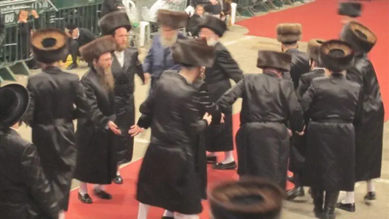 Vizhnitz wedding (illustrative)