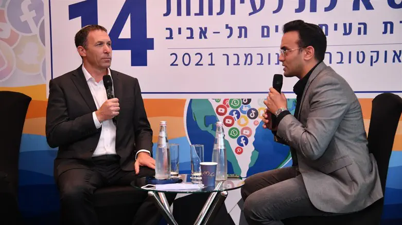 מתן כהנא בכנס העיתונאים