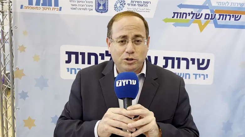 ראובן פינסקי, מנכ"ל רשות השירות הלאומי-אזרחי
