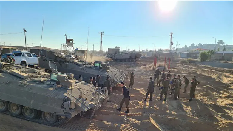 Учения резервистов ЦАХАЛ. Иллюстрация