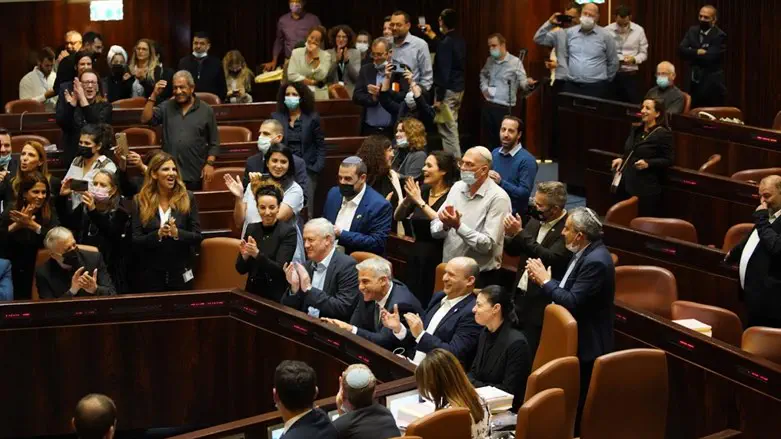 הקואליציה לאחר אישור תקציב המדינה