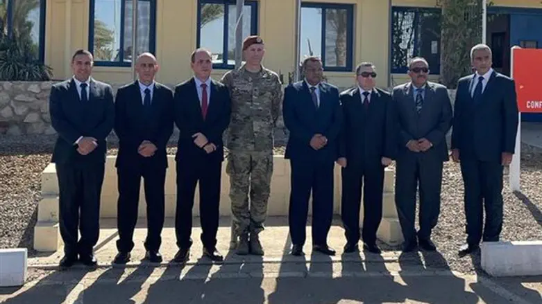 Joint IDF, Egyptian army meeting
