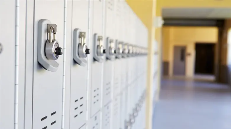 Row of lockers (illustrative)