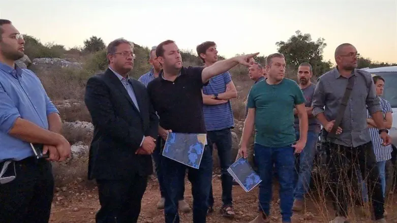 יוסי דגן וח"כ בן גביר