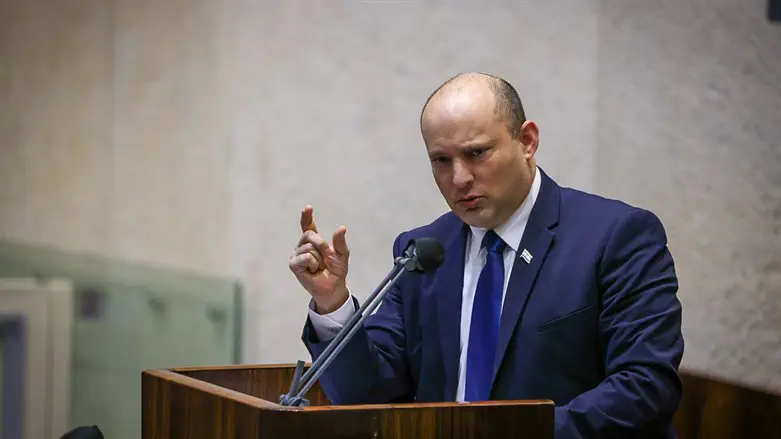 ראש הממשלה בנט במליאה