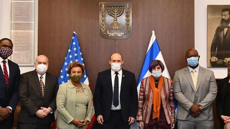 Bennett meets US Congressional delegation