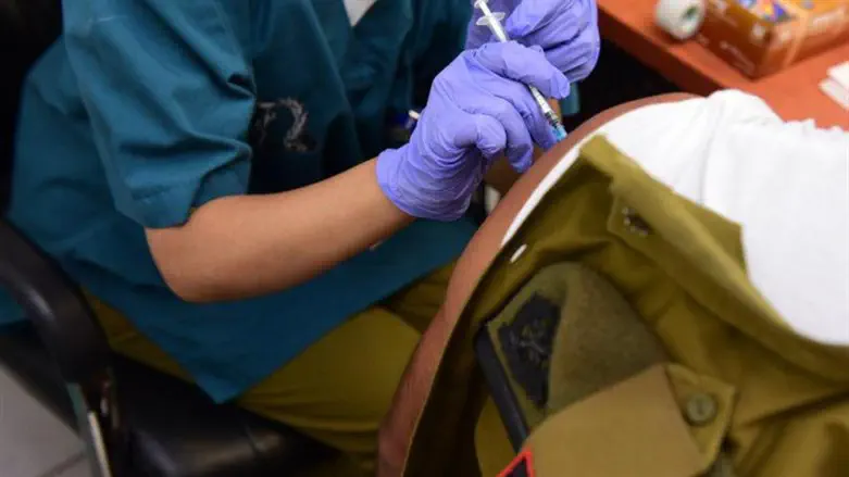 חיסון נגד קורונה בצה"ל