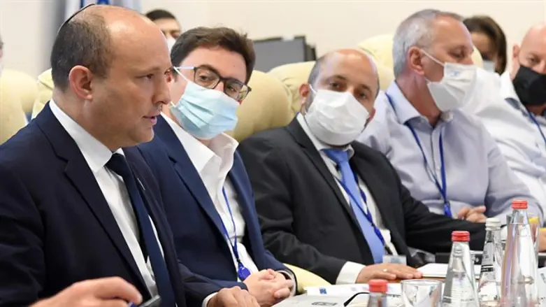 בנט בתרגיל הלאומי