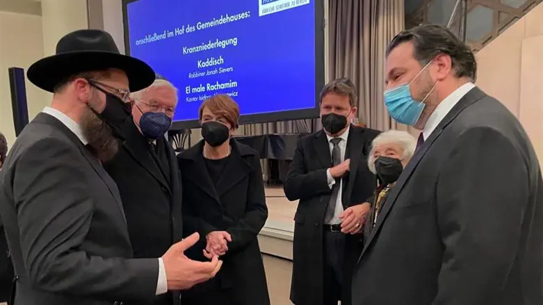 משתתפי האירוע לזכר 'ליל הבדולח'