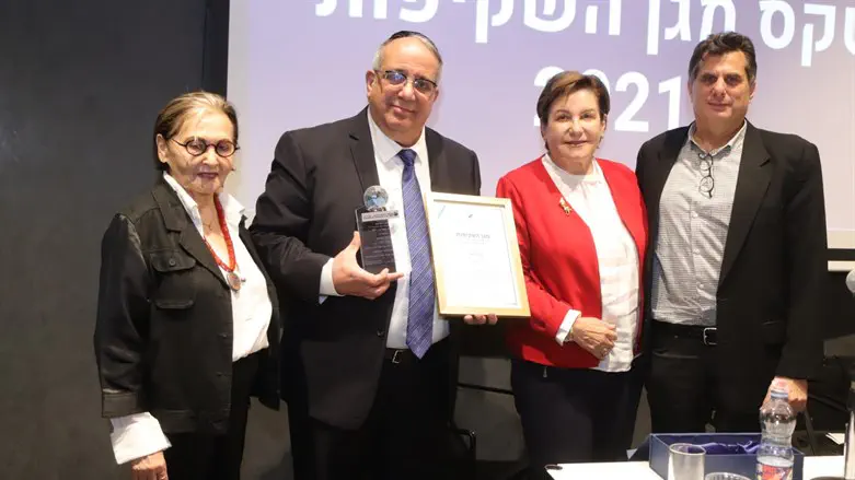 קבלת הפרס