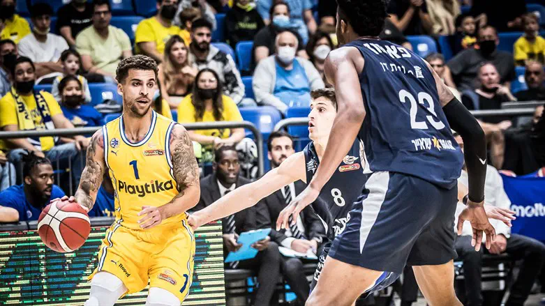 ווילבקין מול אילת הערב. קלע את השלשה המנצחת