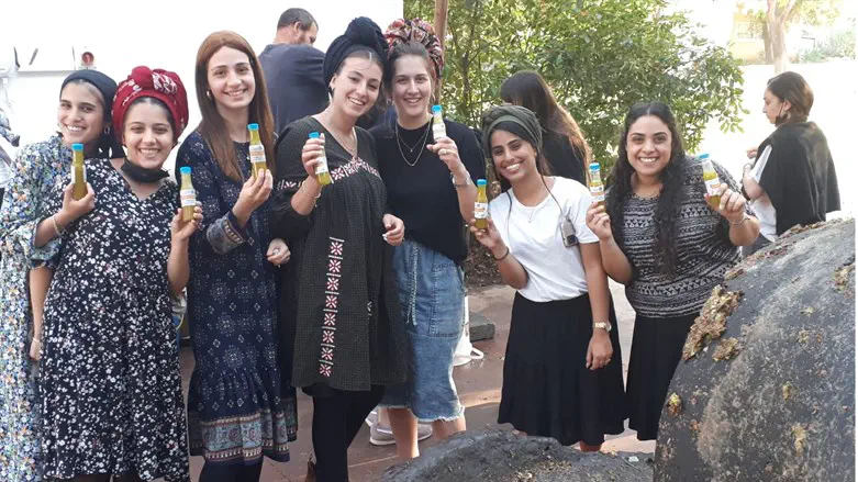 סיור לסטודנטיות של מכללת שאנן