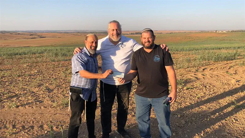 חקלאים בכל רחבי הארץ נהנים מהתרומות של קרן עם ישראל חי