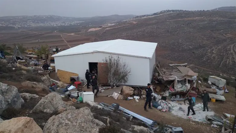 Форпост Геулат-Цион. Иллюстрация