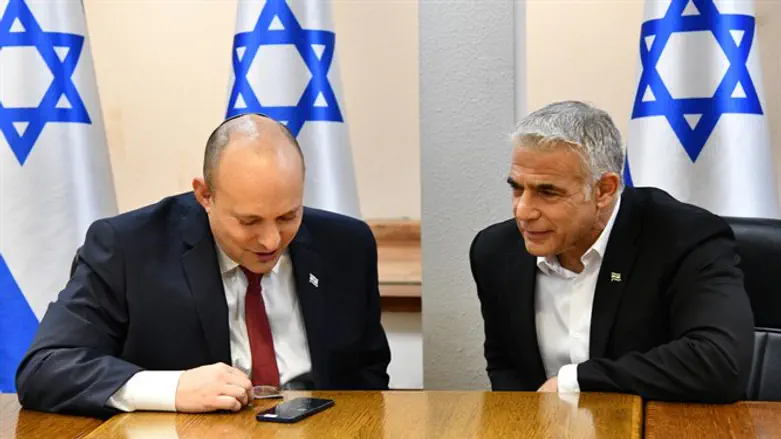 Нафтали Беннет и Яир Лапид